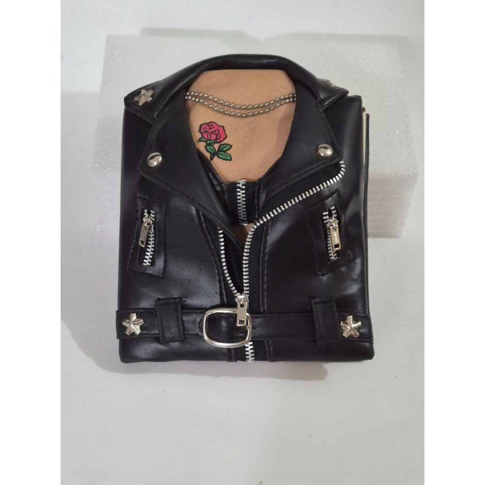 Vtg Biker Lady Address Book